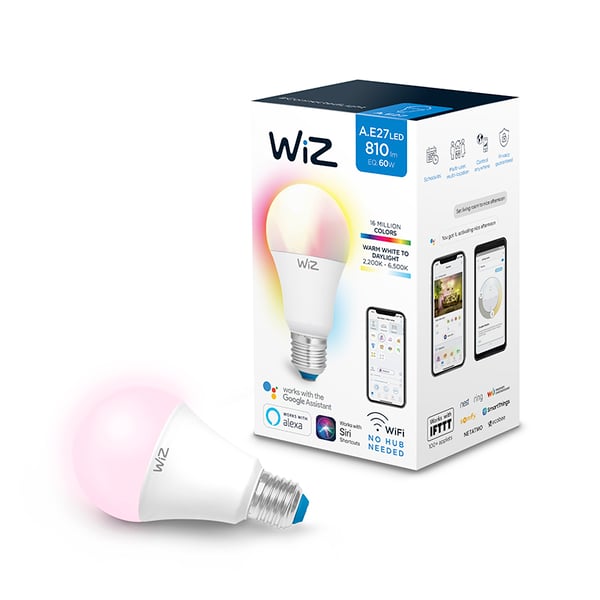 WiZ Colours & Turnable Whites A60 E27 -WiFi Bulb