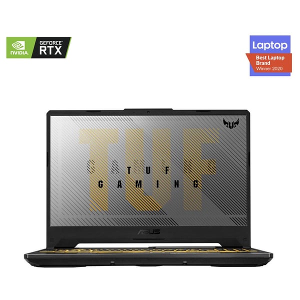 Asus TUF F15 FX506LI-HN091T Gaming Laptop - Core i7 2.2GHz 16GB 512GB 4GB Win10 15.6inch FHD Fortress Grey NVIDIA GeForce GTX 1650Ti
