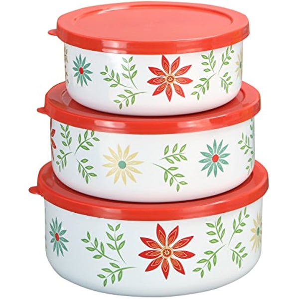 Reston Lloyd Microwave Cookware/Storage Set - Red