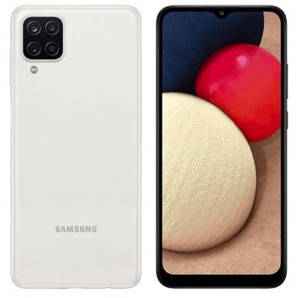 Samsung A12 128GB White 4G Smartphone