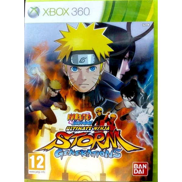 Jeu Naruto Shippuden: Ultimate Ninja Storm Generations - Édition Card - Xbox 360 - PAL - Bon état Testé