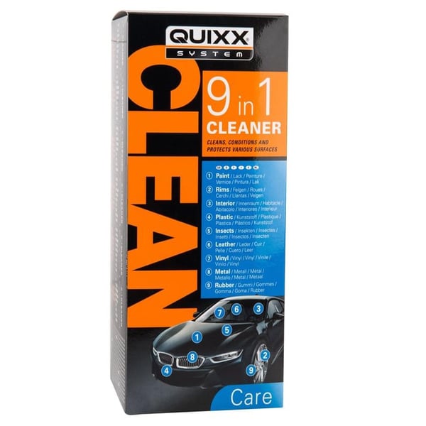 Buy Quixx System 9in1 Car Cleaner (500 ml) Online in UAE Sharaf DG