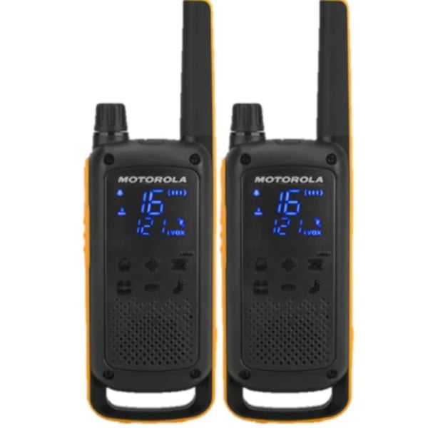 Motorola Talkabout T82 Walkie Talkies Extreme Twin Pack With Batteries & UK Charger, B8P00811YDEMAG
