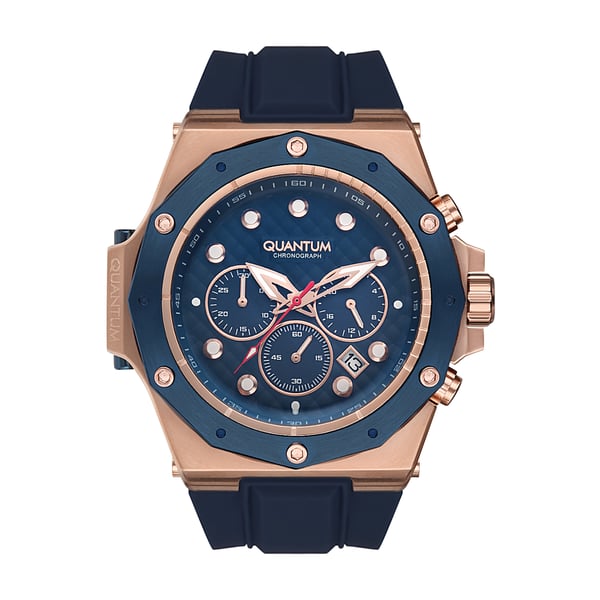 Buy Quantum Men s Chronograph Blue Dial Watch HNG704.499 Online