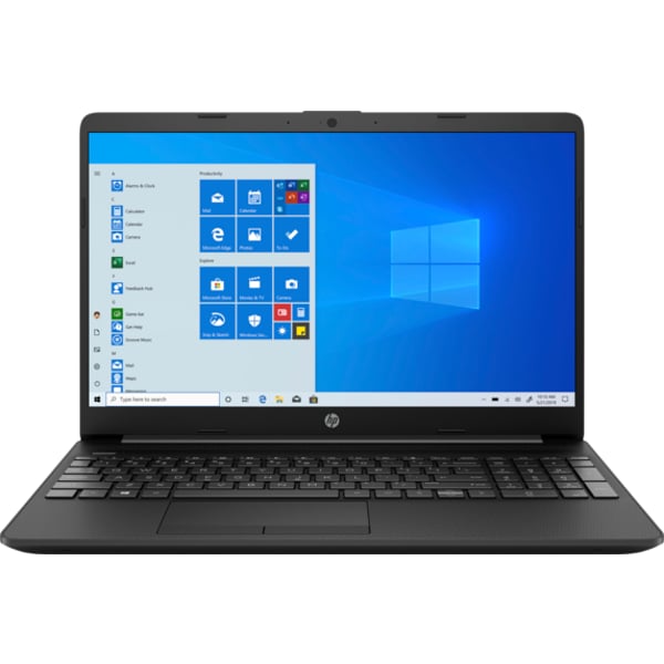 HP Laptop - Intel Core i5 / 15.6inch HD / 256GB SSD / 8GB RAM / Shared / Windows 10 / English Keyboard / Jet Black / Middle East Version - [15T-DW300]