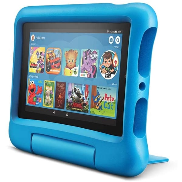 Buy  Fire 7 Kids Edition Tablet 16GB Blue 7â€ B07H8WS1FT Kid-Proof  Case (International Version) Online in UAE