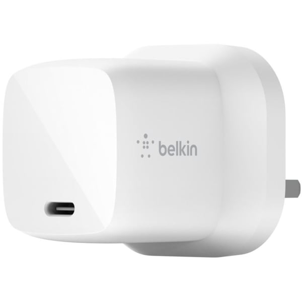 Belkin Boost↑Charge™ 30W Usb-C Pd Gan Wall Charger For Macbook & New ...