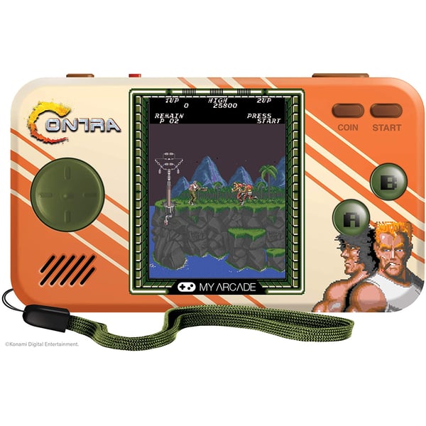 Buy My Arcade Contra Pocket Player-2-in1, Includes Contra and Super Contra  Online in UAE