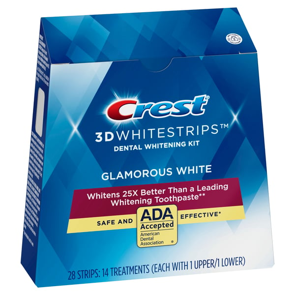 Crest 3D Whitestrips Glamorous White Teeth Whitening Kit - 91738404