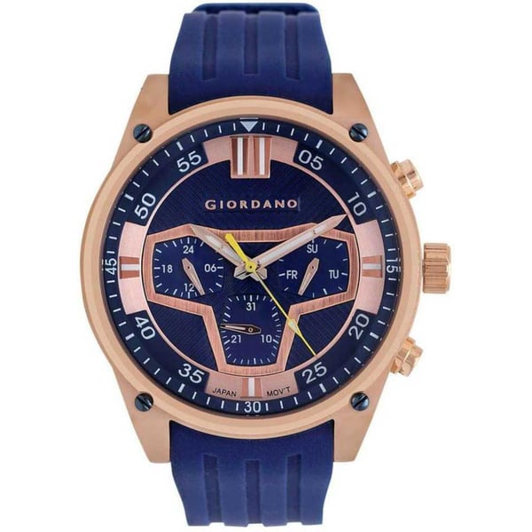 Giordano blue dial on sale watches