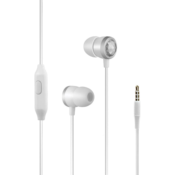 Buy Promate Metallic In Ear Wired earphones with Mic In Line