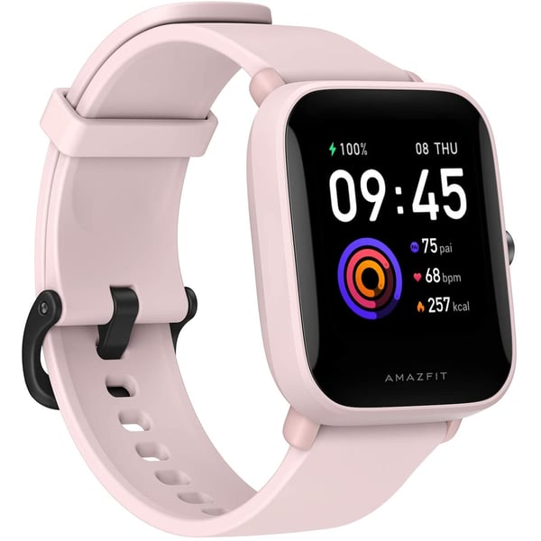 Buy Amazfit Bip U Smartwatch Pink Online in UAE | Sharaf DG