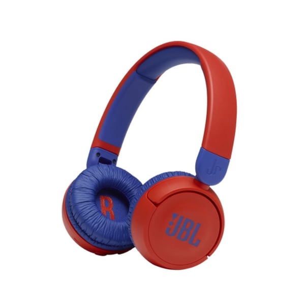 جي بي إل JR310BTRED سماعات لاسلكية للأطفال حول الأذن لون أحمر وأزرق