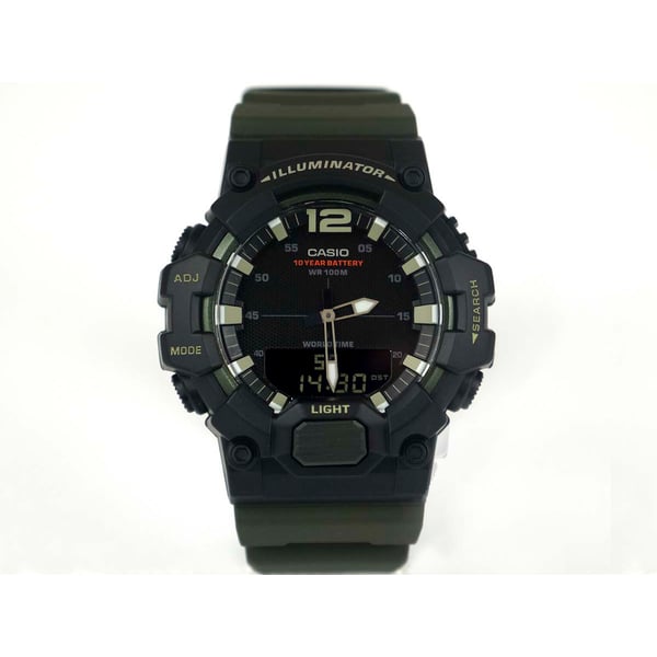 CASIO Men s Analog digital Black Dial Watch HDC 700 3A