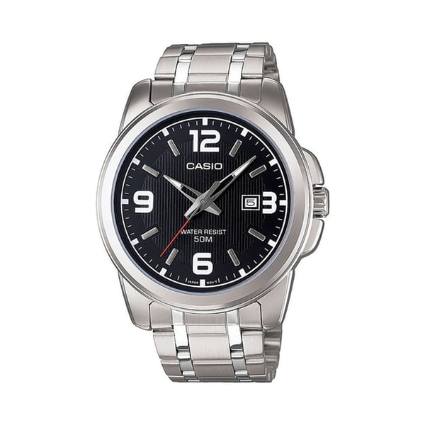CASIO Men's Multi Function Black Dial Watch - MTP-1314D-1A