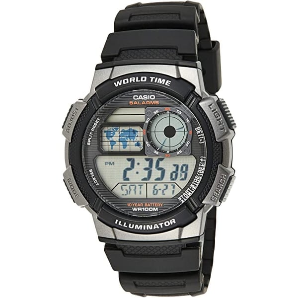 Buy CASIO Men’s Digital Grey Dial Watch – AE-1000W-1B Online in UAE ...