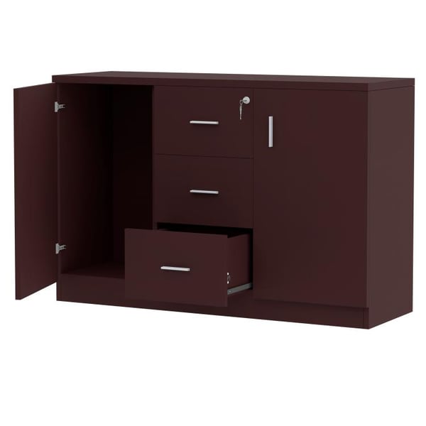 Wooden deals storage cabinet