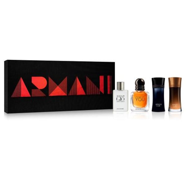 Buy Giorgio Armani 4 Pcs Gift Set Acqua Di Gio EDT 5ml Stronger With You EDT 7ml Armani Code EDT 4ml Armani Code Profumo Parfum 4ml for Men Online