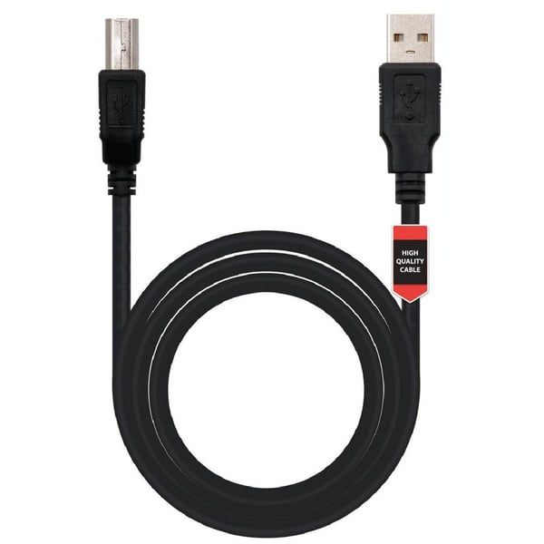 Bitcorez 2.0 Printer Cable 1.8m Black