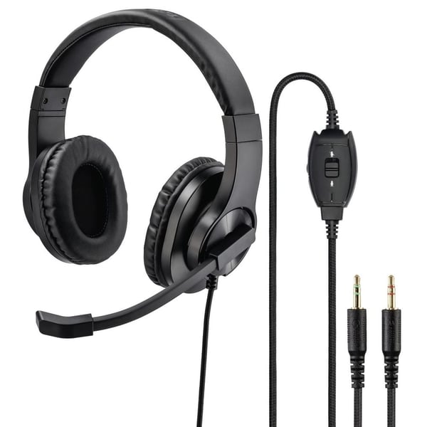 Hama 139925 HS-P300 Wired Over Ear Headphone Black