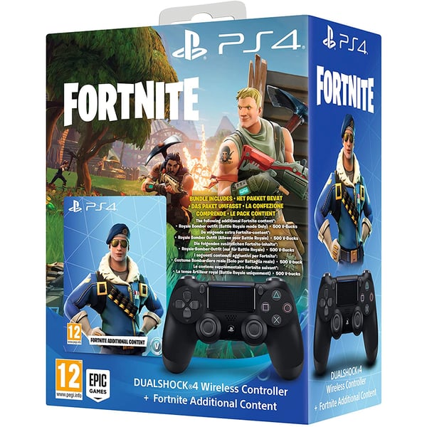 Buy PS4 FortNite Dual Shock 4 Wireless Controller + additional content Online in UAE | Sharaf DG