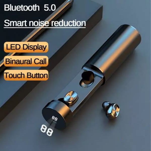 DAT True Wireless Earbuds with Charging Box Smart Phones