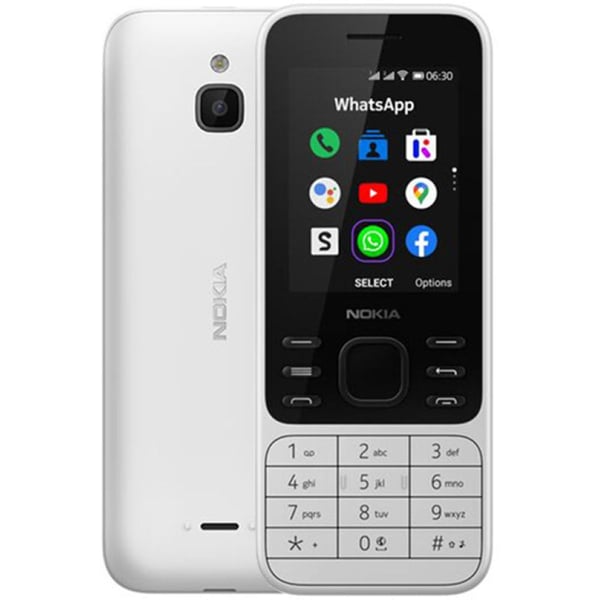 Nokia 6300 4GB White 4G Dual Sim Smartphone