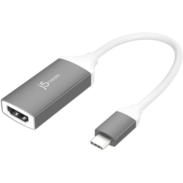 J5Create USB-C to 4K HDMI Adapter White/Black