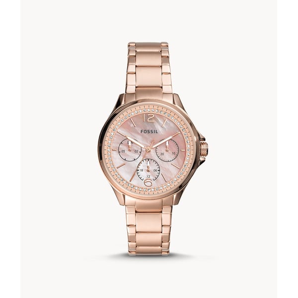 Buy Fossil Women’s Sadie Multifunction Rose Gold-tone Stainless Steel ...