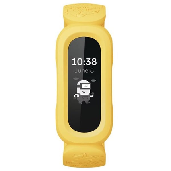 Fitbit FB419BKYW Ace 3 Kids Activity Tracker Black/Minions Yellow