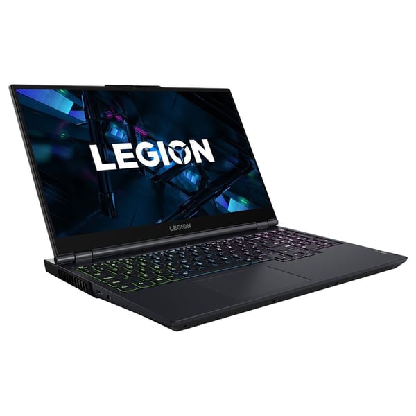 Lenovo Legion 5 (2021) Gaming Laptop - 11th Gen / Intel Core i7-11800H / 15.6inch FHD / 1TB SSD / 16GB RAM / 6GB NVIDIA GeForce RTX 3060 Graphics / Windows 10 Home / English & Arabic Keyboard / Blue / Middle East Version - [82JH005JAX]