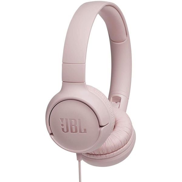 Buy JBL TUNE 500 Wired On Ear Headphone Pink Online in UAE Sharaf DG