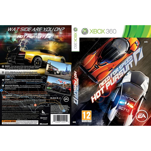 Need for speed hot deals pursuit xbox 360