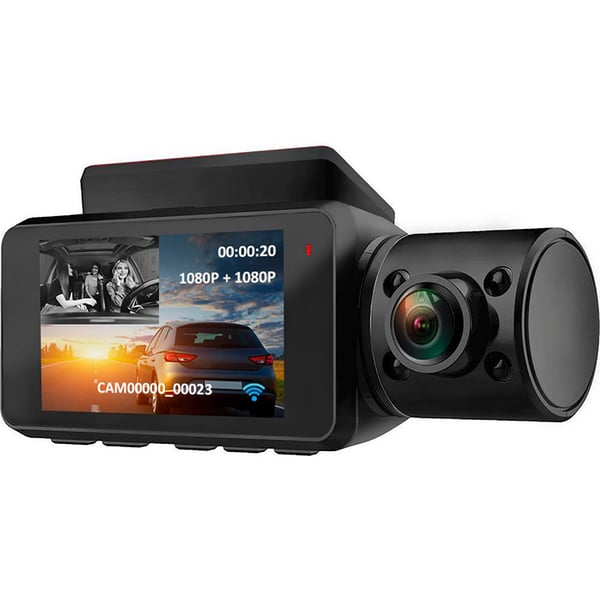 Buy Rexing V3 Plus Front And Cabin Dash Cam – Black (With 32GB Card ...