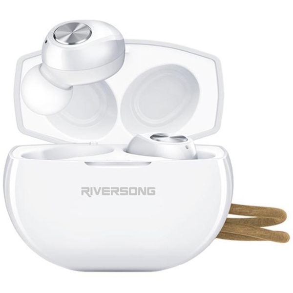 Riversong EA95 Air X10 True Wireless Earbuds White