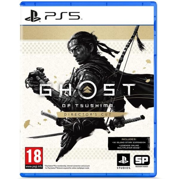 Playstation 5 Playstation 5 Ghost Of Tsushima Directors Cut Mode: Single Player | Genre: Action-adventure | Platform: Playstation 5 | Developer: Sucker Punch Productions | PEGI/ESRB: 18 | Publisher: Sony Interactive Entertainment