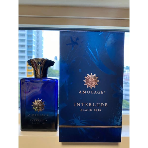 Buy Amouage Interlude Black Iris For Man Edp 100 Ml Online in UAE