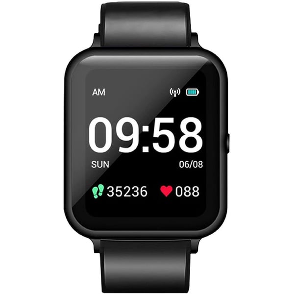 ساعة ذكية لينوفو S2 الإصدار العالمي (أسود)