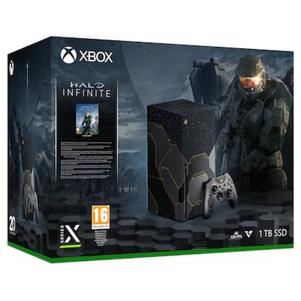 Microsoft Xbox Series X Halo Infinite Limited Edition Black