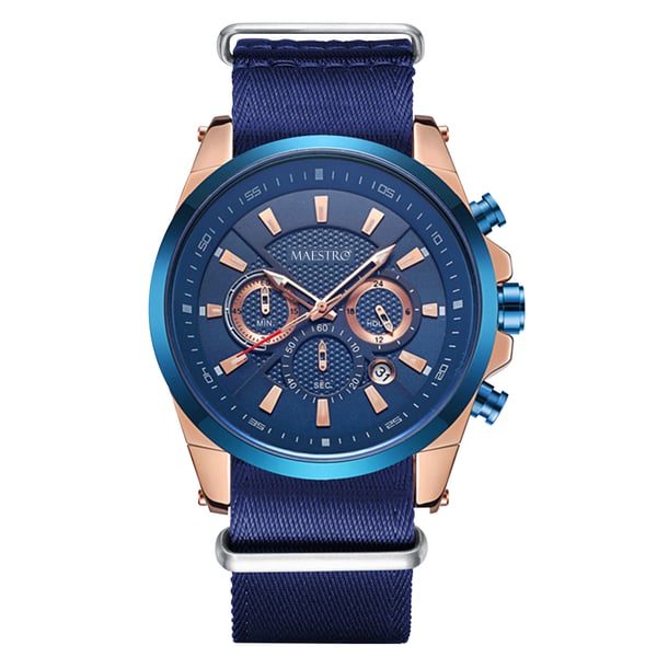 Maestro Men Fashion Watch - Blue