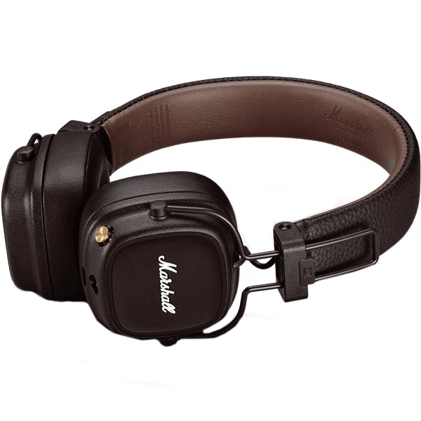 Buy Marshall Major IV Wireless On Ear Headset Brown Online in UAE