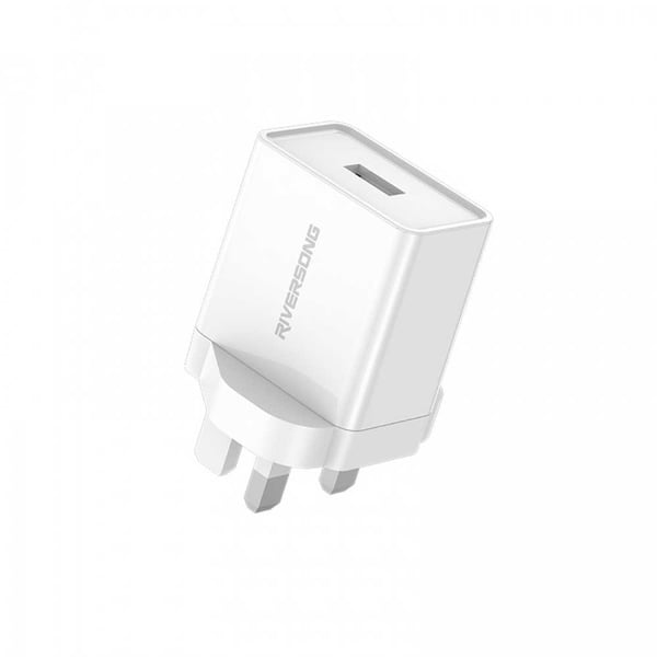 Riversong Fast USB-A Charger White