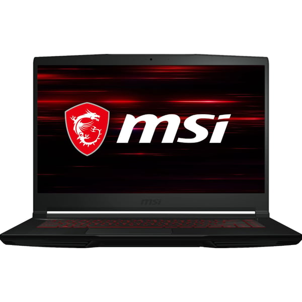 MSI GF63 Thin (2020) Gaming Laptop - 10th Gen / Intel Core i5-10300H / 15.6inch FHD / 16GB RAM / 512GB SSD / 4GB NVIDIA GeForce GTX 1650 Max-Q Graphics / Windows 10 / Black - [10SC-035US]