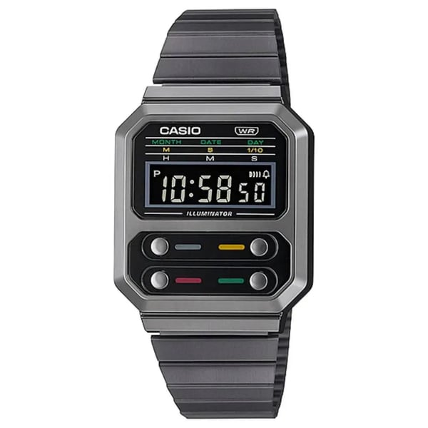 Buy Casio A100wegg 1adf Digital Unisex Watch Online in UAE Sharaf DG