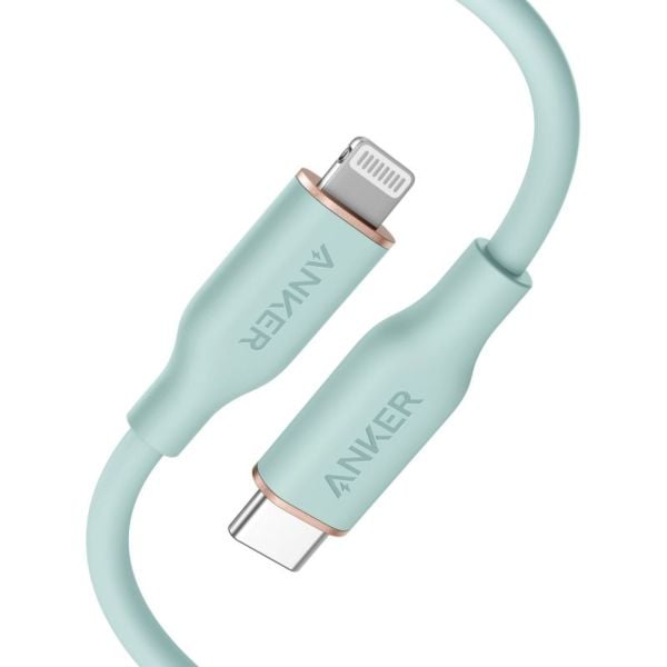 Anker PowerLine III Flow USB Type-C To Lightning Cable 0.9m Green