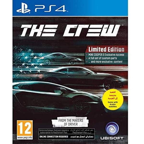 Sony Ps4 The Crew Limited Edition
