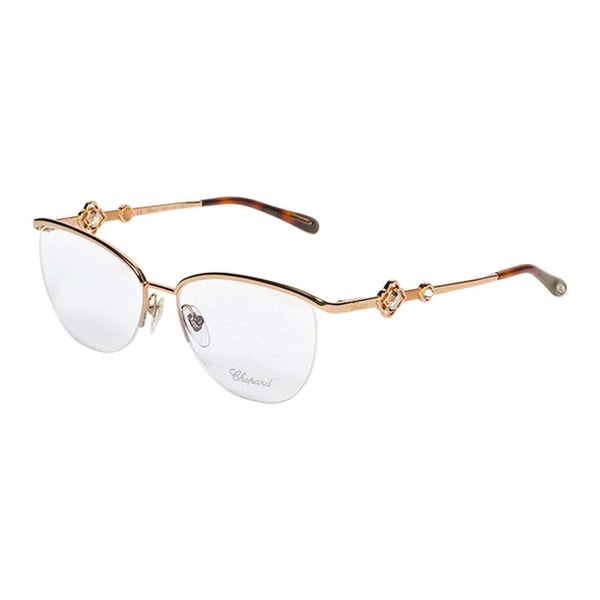 Buy Chopard Vchb98s 300k Cat eye Gold Halfrim Eyeglasses For Women