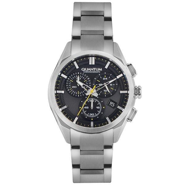 Buy Quantum Men’s Chronograph Black Dial Watch – PWG854.350 Online in ...