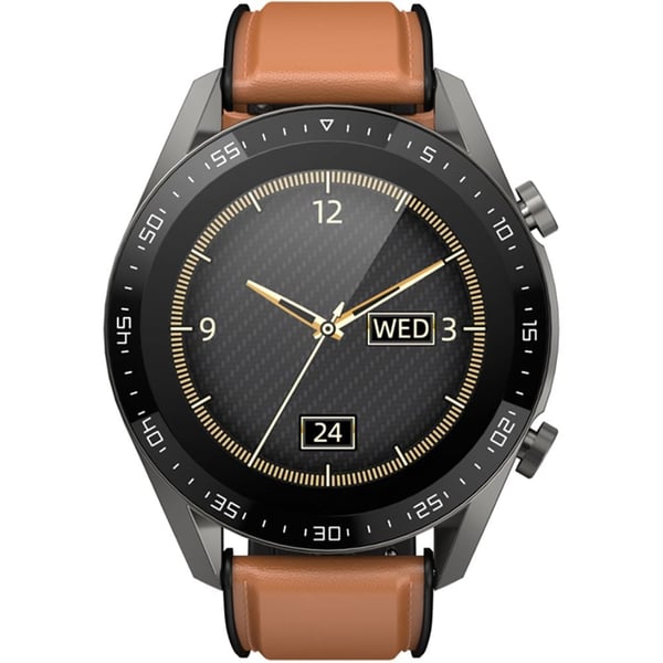 Buy G tab GT1BRN GT1 Smart Watch Brown Online in UAE Sharaf DG