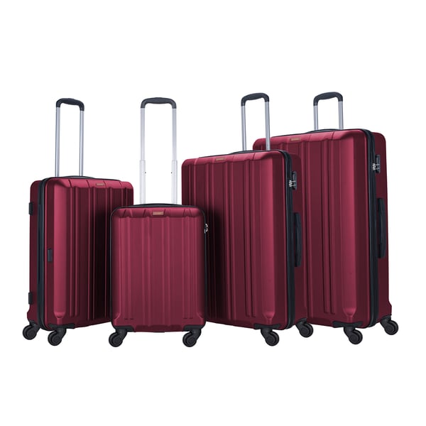 4 piece best sale hardside luggage set